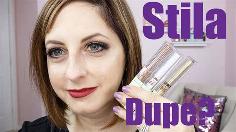 Stila Glitter And Glow Dupe Youtube