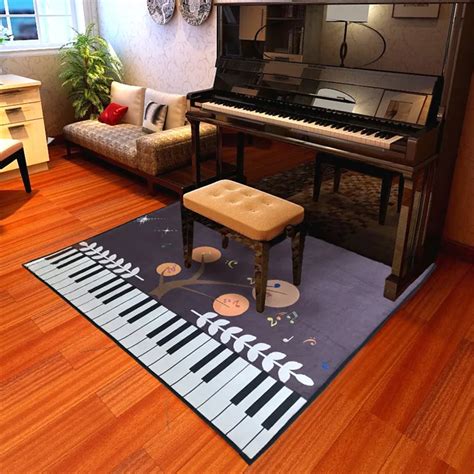 Piano Special Carpet Floor Mat Drum Pad Music Living Room Non slip ...