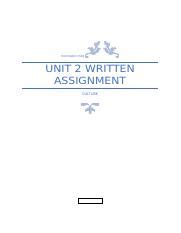 Soc Unit Written Assignment Docx Sociology Unit Written