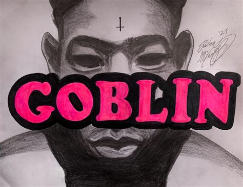 Hand-Drawn ‘Goblin’ Album Cover : r/tylerthecreator