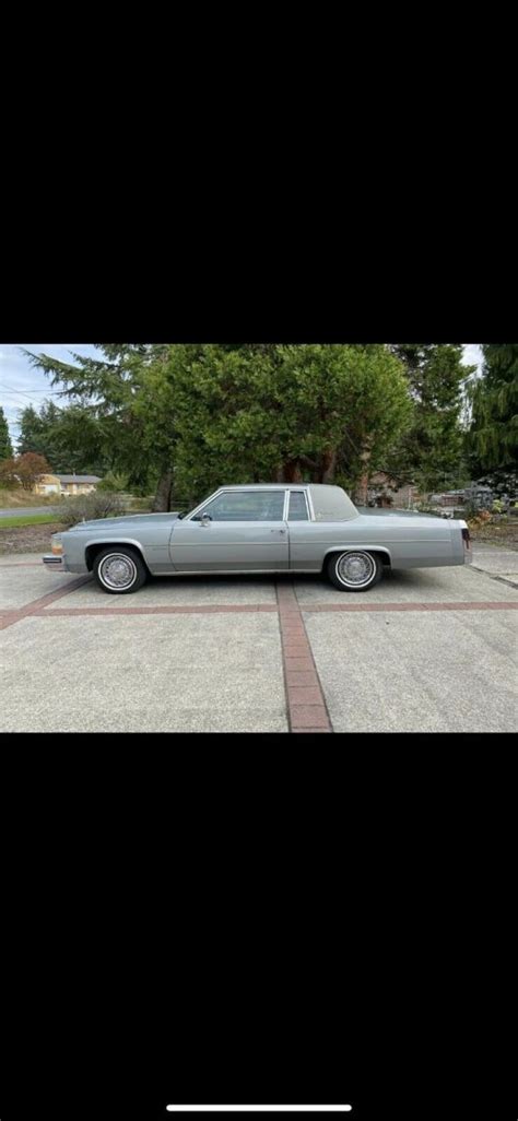 Cadillac Deville Coupe Grey Rwd Automatic Classic Cadillac