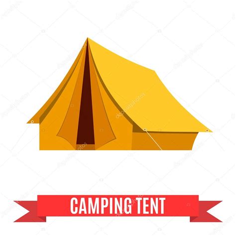 Icono De Vector De Camping Carpa Vector De Stock Drogatnev 110030094