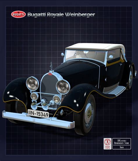 BUGATTI ROYALE WEINBERGER 1931 for POSER