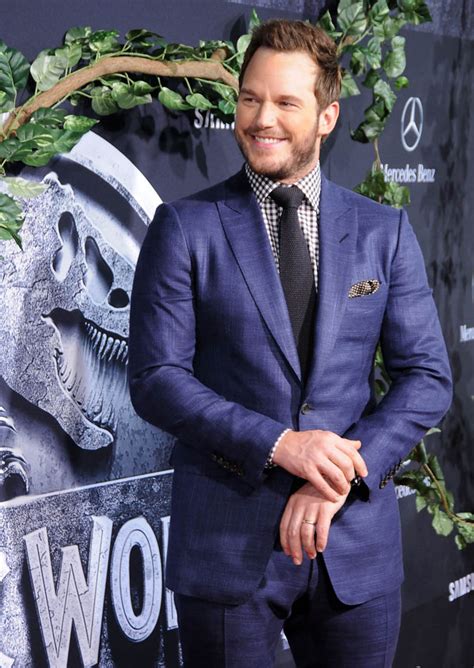 Chris Pratt at the Los Angeles premiere of Jurassic World|Lainey Gossip ...