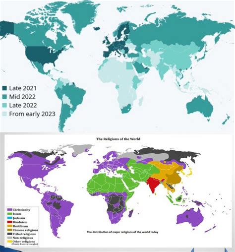 Christianity World Map