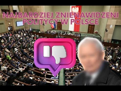 TOP 10 polityków którym najmniej ufają Polacy YouTube