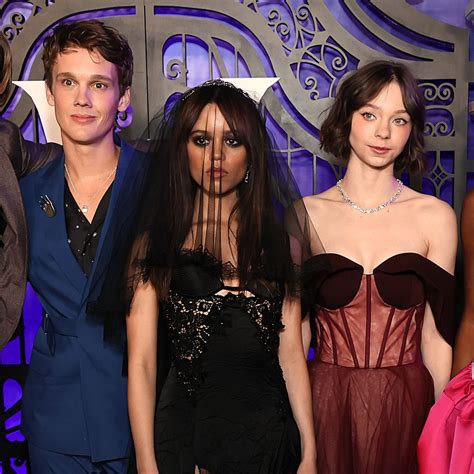 Jenna Ortega Poses In Jewel Encrusted Naked Top And Bleached Eyebrows Honoring Isabella