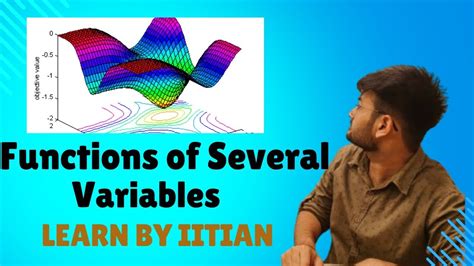 Functions Of Several Variable Lec Csir Net Gate Iit Jam