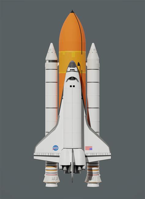 Space Shuttle Finished Projects Blender Artists Community