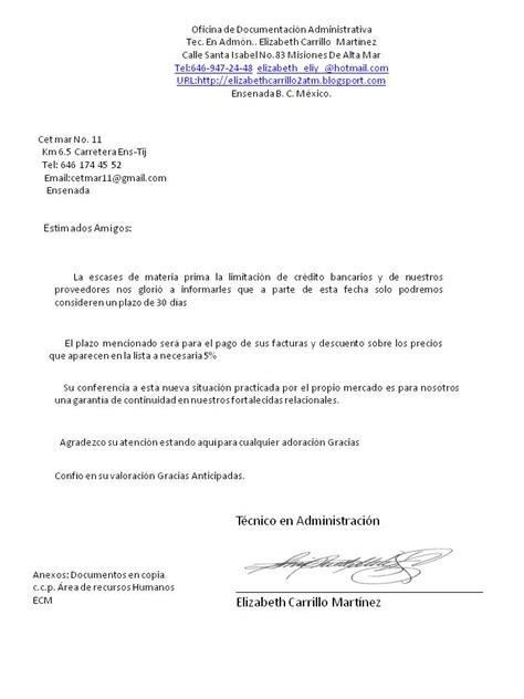 Guia Documentacion Administrativa A Carta Rutinari Sin Fuerza