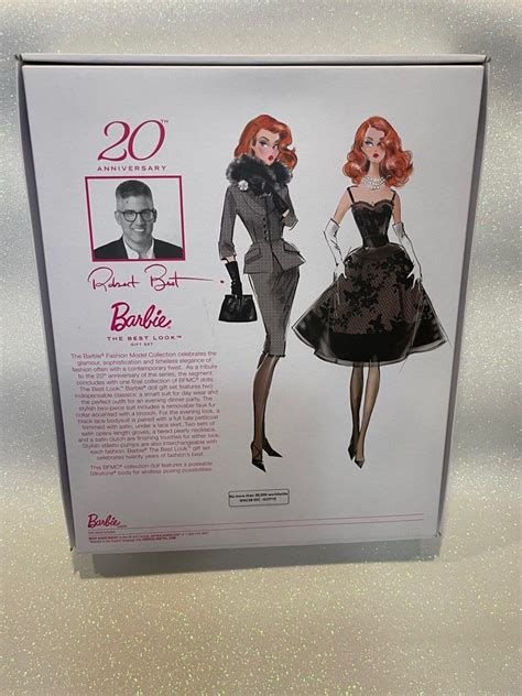 NRFB Barbie BFMC Silkstone 20th Anniversary Gold Label The Best Look