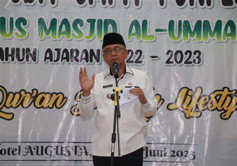 Wisuda Alquran Al Ummah Wakil Bupati Iyos Somantri Apresiasi Peran