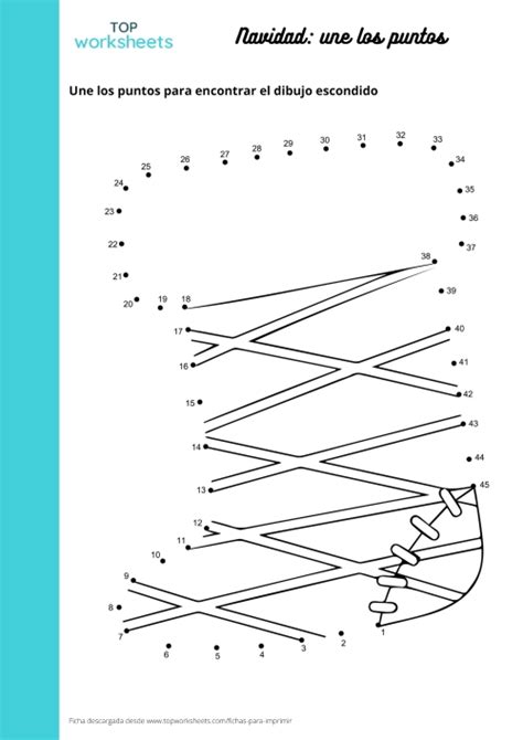 Une Los Puntos Calcet N Ficha Para Imprimir Topworksheets 14592 The