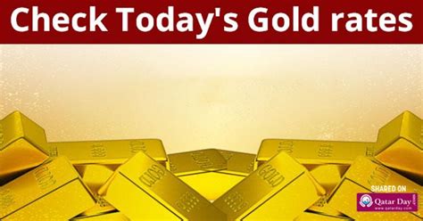 Gold Price Today In Qatar