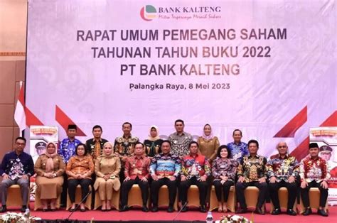 RUPS BANK KALTENG Tahun Buku 2022 Kinerja Bank Kalteng Tunjukkan Tren