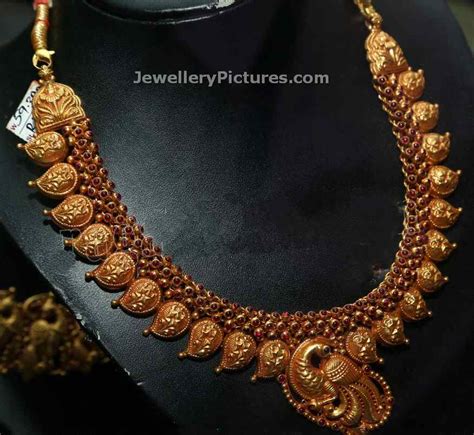 Gold Mango Mala Designs Jewellery Designs