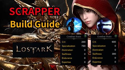 LOSTARK SCRAPPER Builds Guide EngravingClassBonusShock Training And