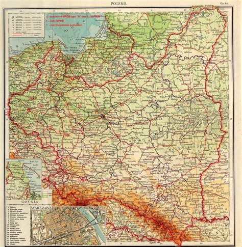 Poland 1938 Map Poland Map Poland History Historical Maps