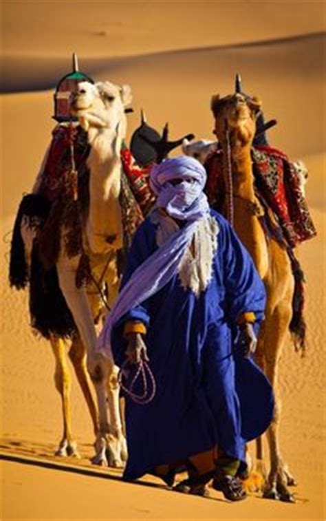 The Tuareg dominated the trans-Saharan camel trade caravans between ...