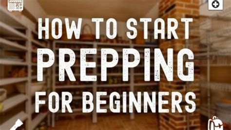 How To Start Prepping For Beginners SHTFPreparedness