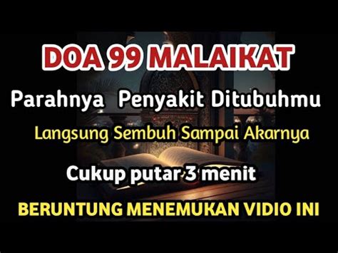 MUSTAJAB BULAN RAJAB 7 MALAIKAT TURUN MENGANGKAT P3NYAKITMU SAMPAI KE