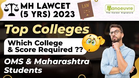 Mh Lawcet Yrs Which College Score Required Top Colleges