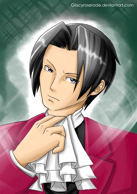 Miles Edgeworth....again by GlacyRoserade on deviantART