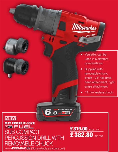 Milwaukee M12 Fuel Multi-Head Drill