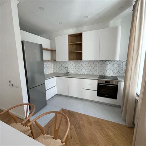 Кухня с фасадом EGGER Дуб Чарльстон - Western Wood- студия ...