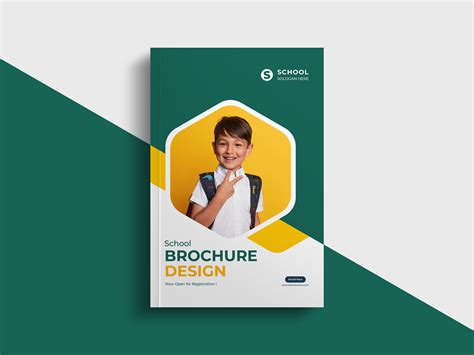 School Brochure Design Template on Behance