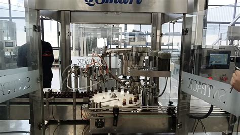 Automatic Oral Liquid Syrup Glass Bottle Filling And Capping Machine