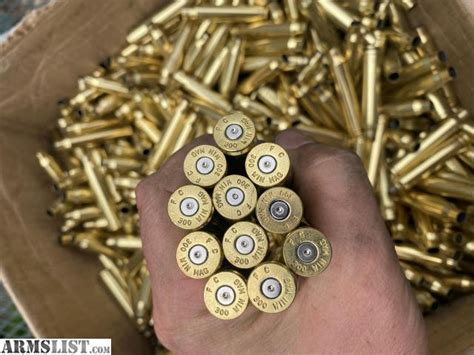 Armslist For Sale Once Fired Federal Win Mag Brass