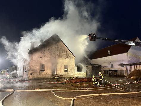 Kreis Aichach Friedberg Landwirtschaftliche Geb Ude Brennt Aus Radio