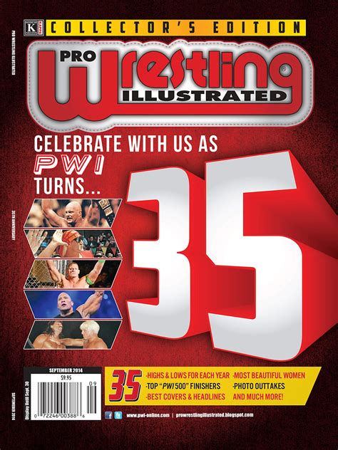 Pro Wrestling Illustrated 35th Anniversary Issue Top Pwi 500 Finishers