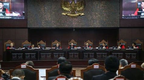 Live Streaming Hasil Sidang Sistem Pemilu 2024 Mahkamah Konstitusi