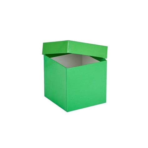 Ratiolab X Mm Cardboard Cryo Boxes Green Plastic Coated