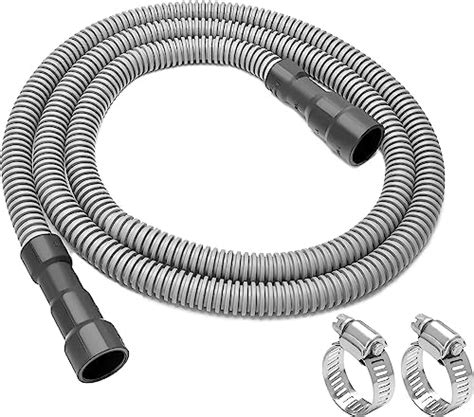 MyLifeUNIT Universal Dishwasher Drain Hose 10 Ft Dishwasher Discharge