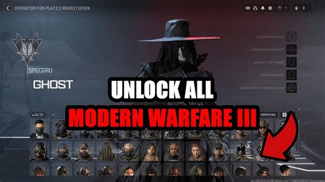 Uncut Cod Mw3 Unlock All Tool 🔥 Unlock All Camos Operators In Multiplayer And Zombies Full