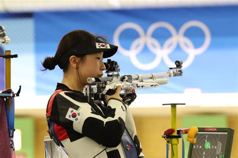 2024파리 신기록 경신 반효진 사격 여자 10m 공기소총 결선행