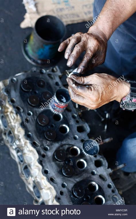 Greasy Hands High Resolution Stock Photography And Images Alamy