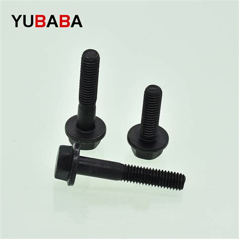 Pcs M M Level Hexagonal Flange Bolt Screw Hexagon With Pad Full