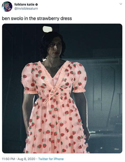 Ben Swolo In The Strawberry Dress Strawberry Dress Know Your Meme