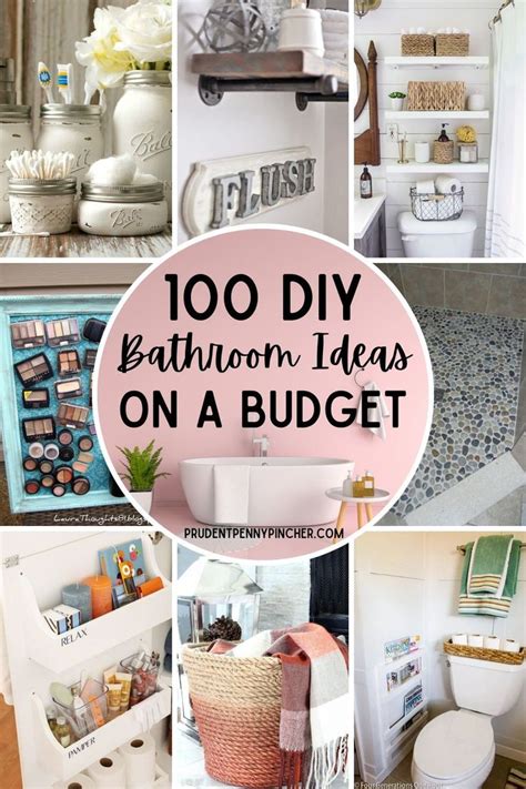 The Top Ten Diy Bathroom Ideas On A Budget Including Storage And