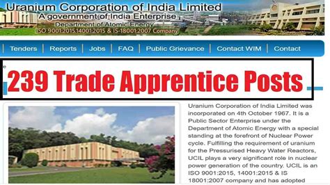 Ucil Recruitment Notification Out For Trade Apprentice Posts