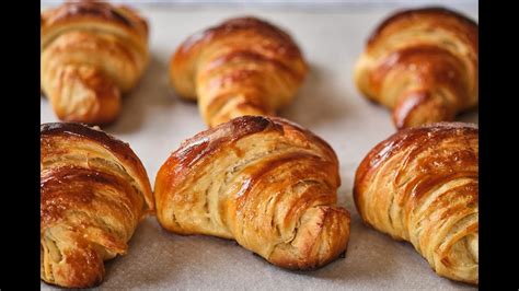 Croissants Au Beurre Faciles Et Parfaits Youtube