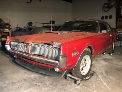 1 Of 48 1968 Mercury Cougar 428 Cobra Jet 4 Speed Barn Finds