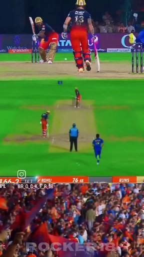 Virat Kohli straight six [Video]