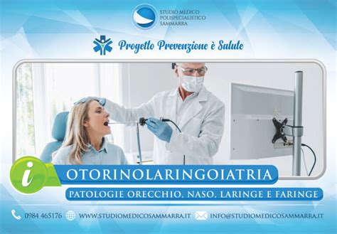 Visita Otorino A Cosenza E Rende Studio Medico Sammarra