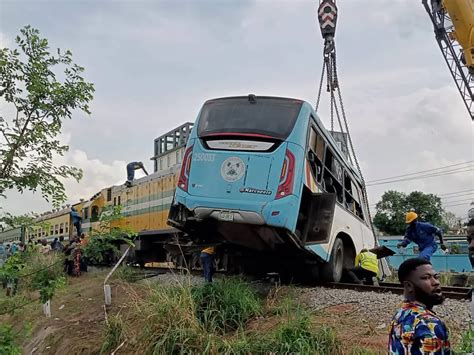 Train-Bus accident: Fully loaded bus driver didn’t stop for train ...