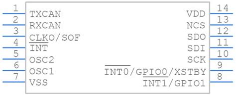 MCP2518FD CAN FD Controller Features Pinout And Datasheet